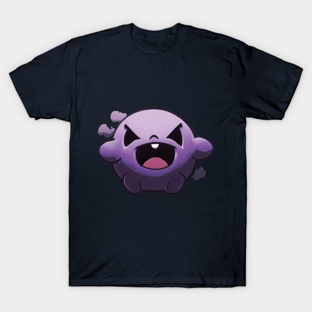 Small purple toxic monster with a cute style T-Shirt by LuisAl